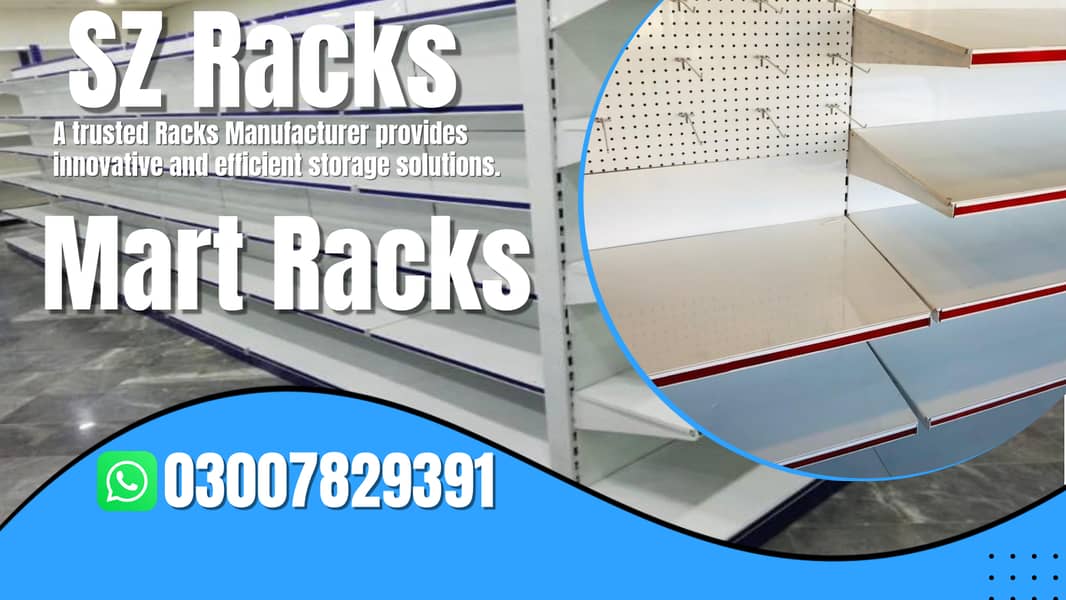 Racks/ Pharmacy rack/ Super store rack/ wharehouse rack/ wall rack 0