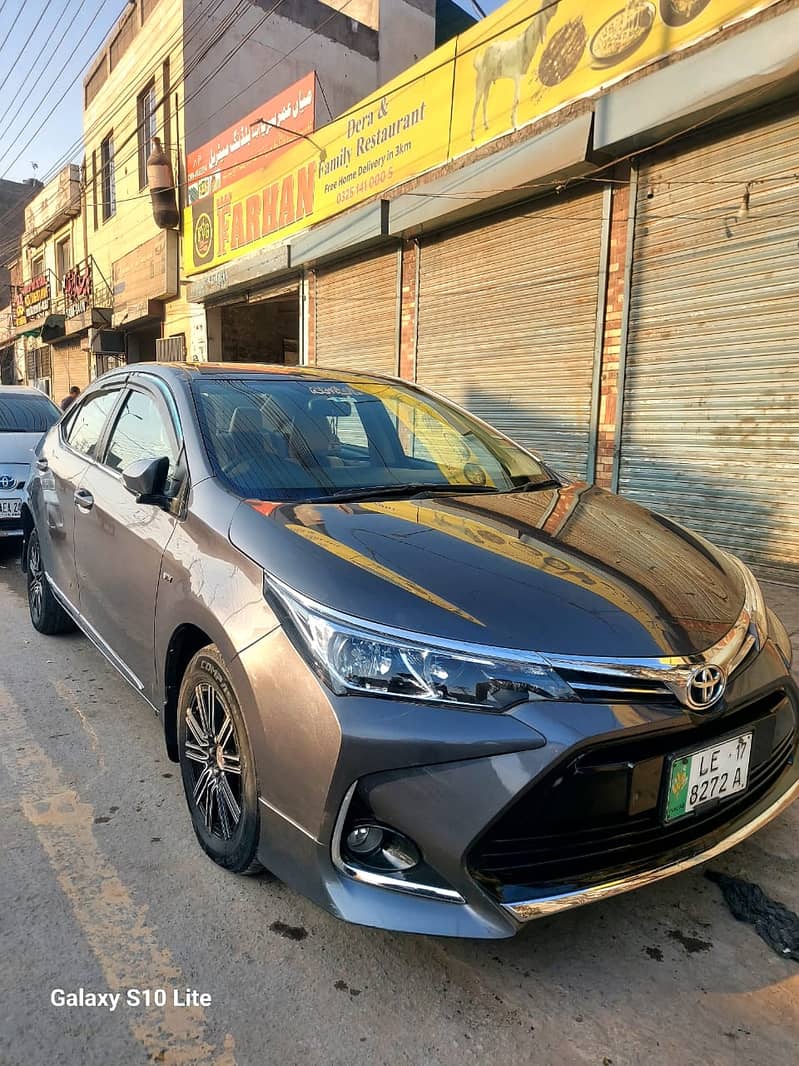 Toyota Corolla GLI 2017 Face lifted into X shape 1