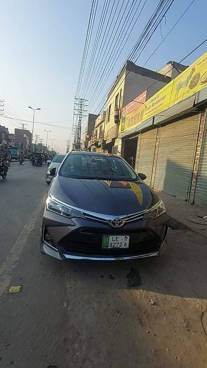 Toyota Corolla GLI 2017 Face lifted into X shape 3