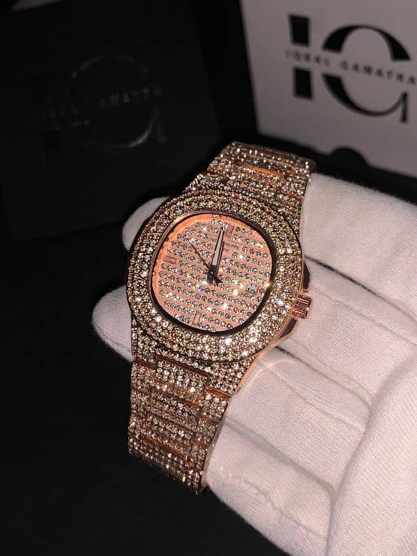 diamond watch, with a master lock, and fine quality 1