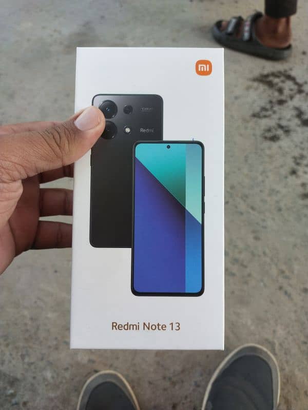 Redmi note 13 just like box open 256 gb blu color 5