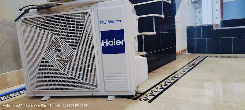 Haier DC inverter 1.5 ton 4