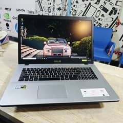 Asus Vivobook Pro 17  Core i7 8th gen Fresh Stock Available