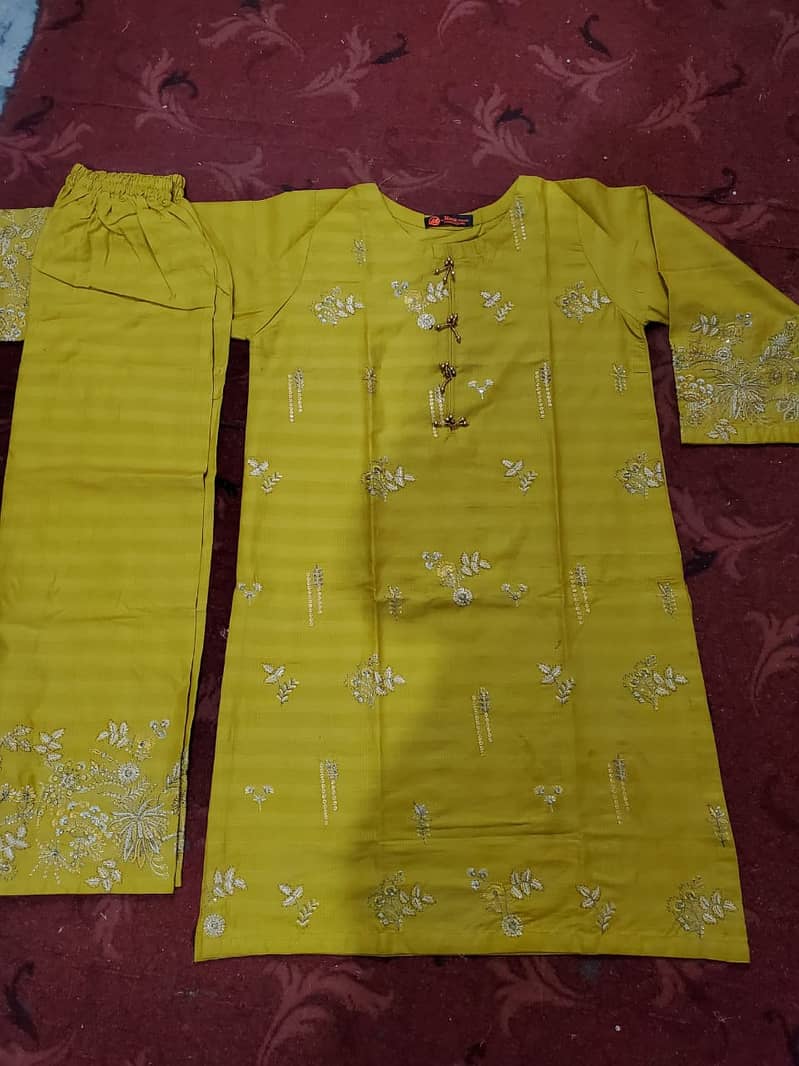 Ladies dresses | Causal dresses | Party Wears | Embroided Suit 18