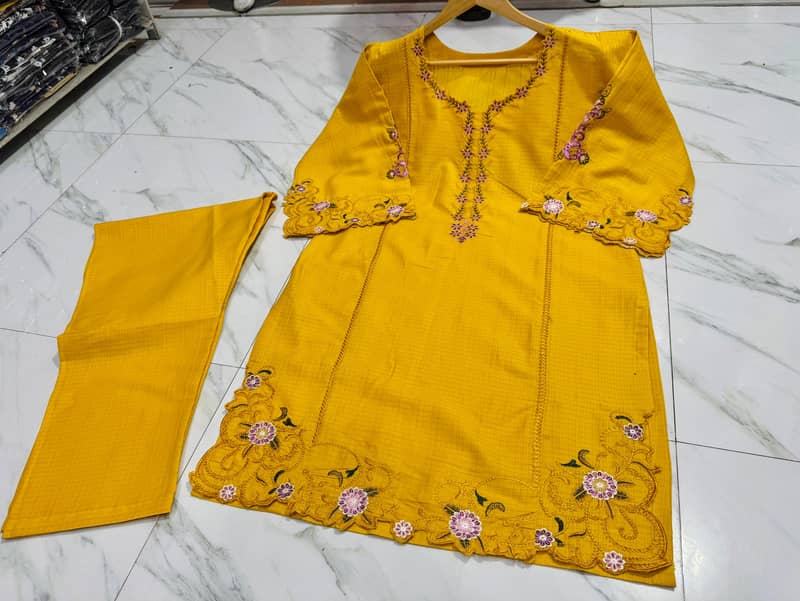 Ladies dresses | Causal dresses | Party Wears | Embroided Suit 6