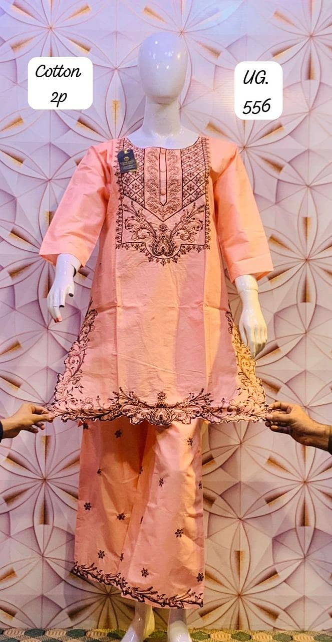 Ladies dresses | Causal dresses | Party Wears | Embroided Suit 12