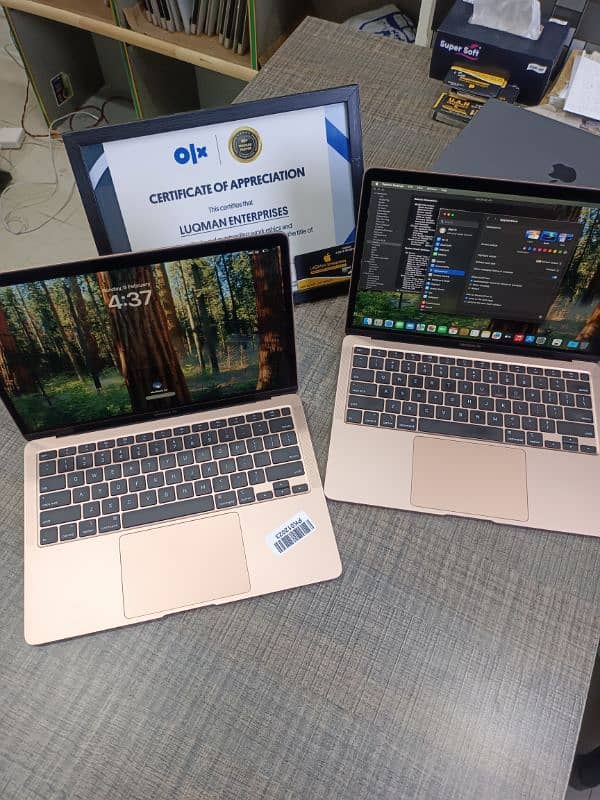 MACBOOK AIR 2020 13 INCH CORE I5 8GB RAM 512GB SSD QUANTITY AVAILABLE 9