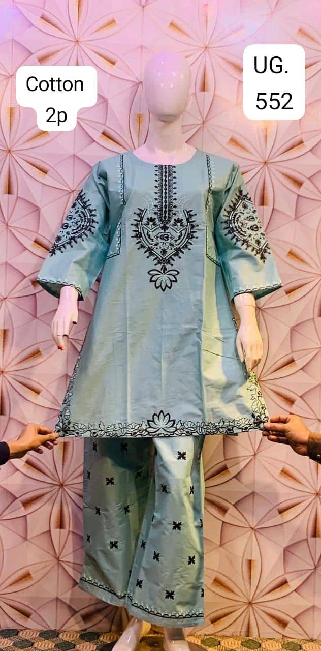 Ladies dresses | Causal dresses | Party Wears | Embroided Suit 10