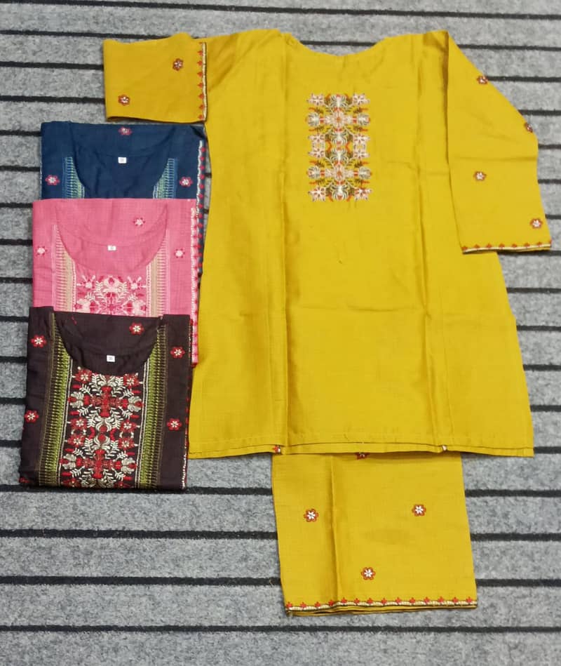 Ladies dresses | Causal dresses | Party Wears | Embroided Suit 13