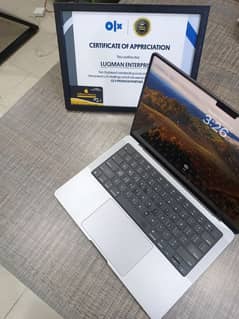 MACBOOK PRO M1 2021 14 INCH 16GB RAM 512GB SSD QUANTITY AVAILABLE