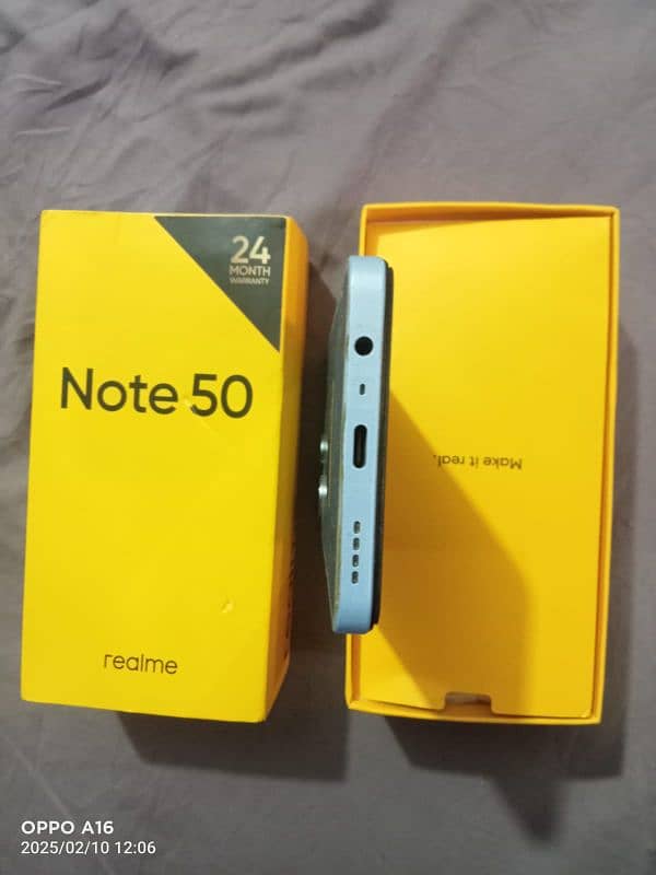 Realme note 50 4/128 3