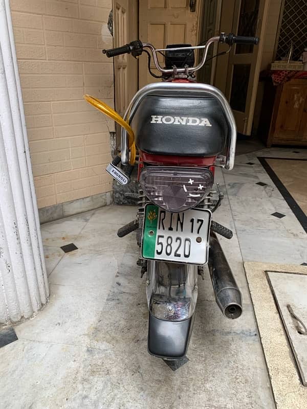 Honda Cd 70 2016 Model Geniune 4