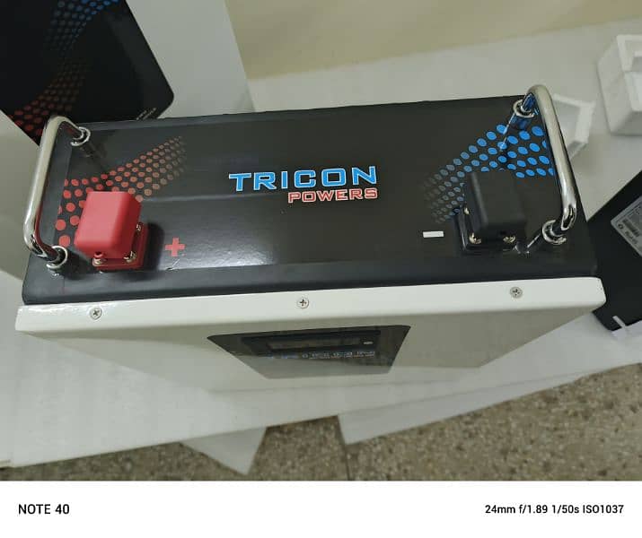 Tricon Lithium batteries 24V-100AH 1