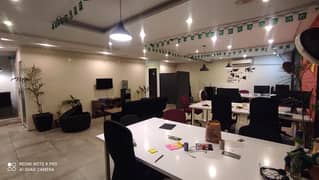 1288 Sqft Beautiful Office Available For IT or Other At Main MM Alam Road Gulberg Lahore