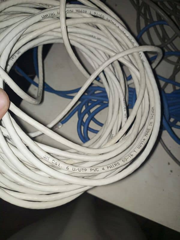 Cat 6 cables for Cameras and networking 12