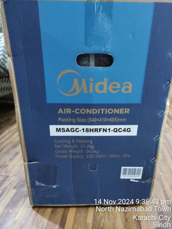 Midea 1.0 Ton Xtreme Save DC Inverter Heat & Cool Air Conditioner T3 9