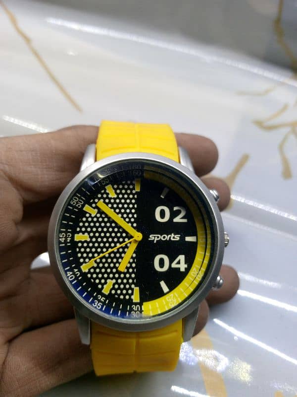 masallah New Unique silicon sports watch 0