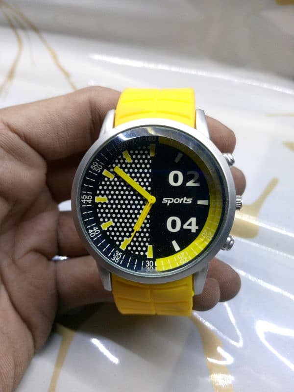 masallah New Unique silicon sports watch 2