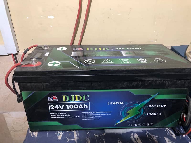 Dongjin Lithium Battery 12v & 24v 100Ah/200AH 6000 Cycle IP66 Rating 0