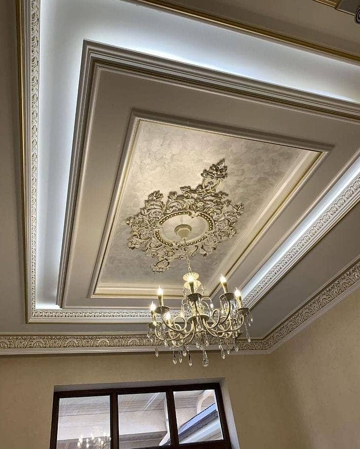 POP Ceiling/Roof Ceiling/Gypsum Ceiling/Plastir of paris ceiling 4