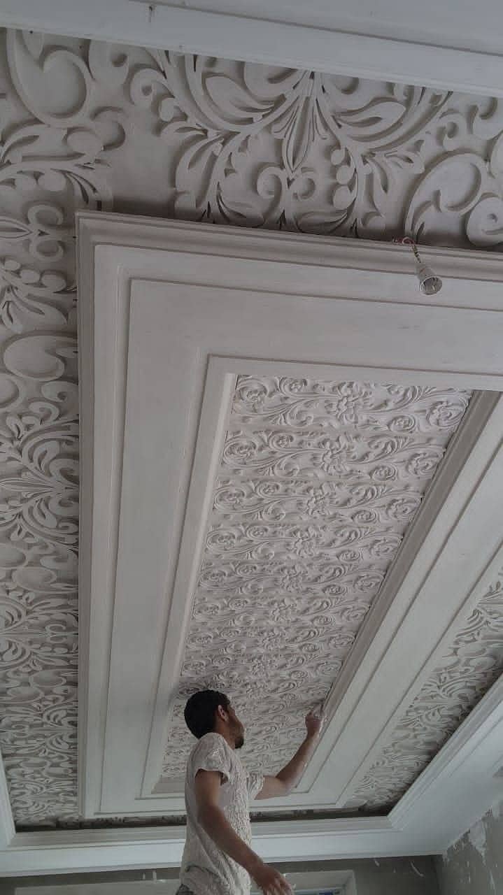 POP Ceiling/Roof Ceiling/Gypsum Ceiling/Plastir of paris ceiling 5