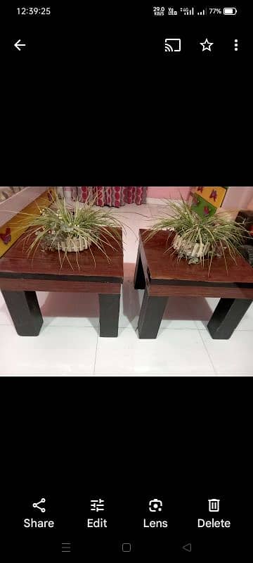 Two side tables 1