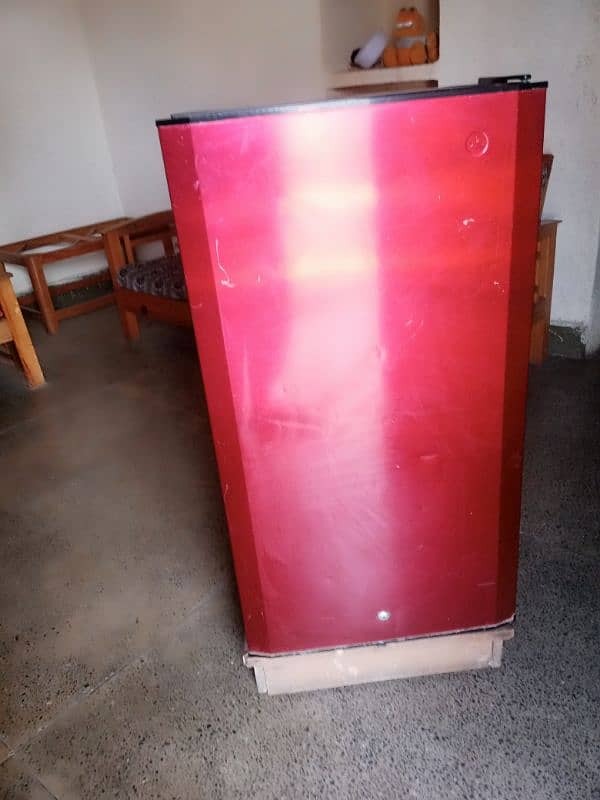 small fridge Red color 1