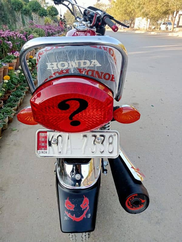 Honda CG 125 Self Start 9