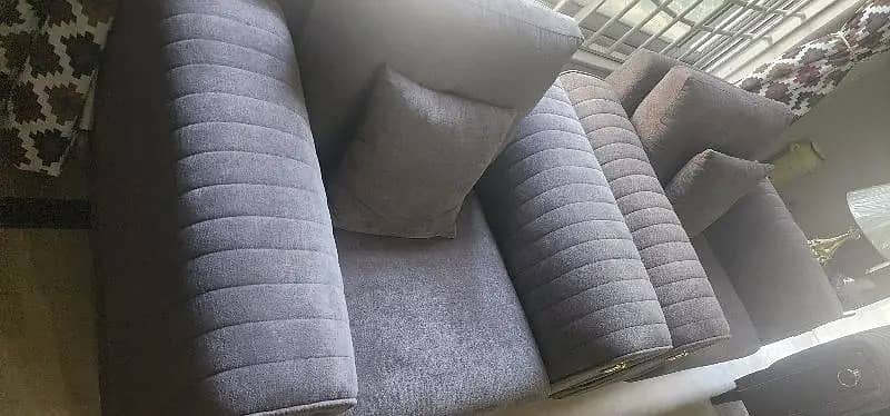 Double, 2 Single Bed sets | 5 Seater sofa | center table | Furniture 5