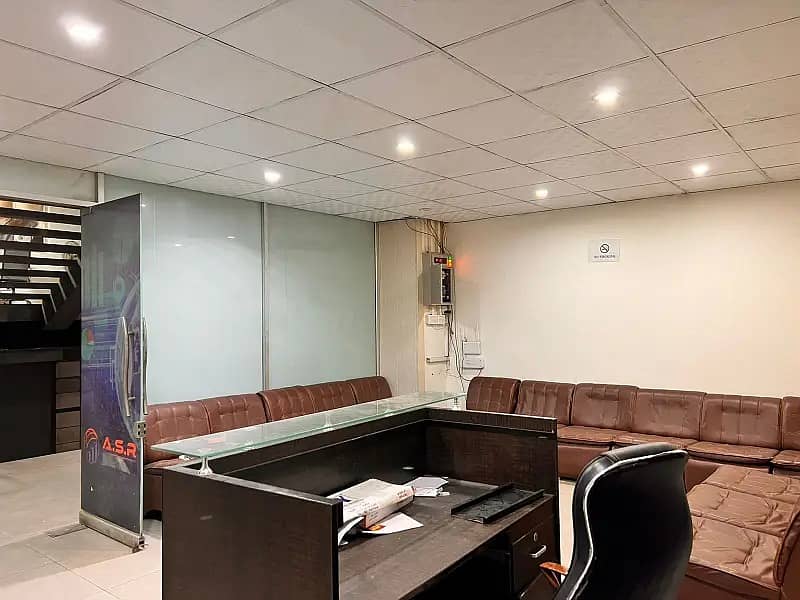 Fully Furnished Area 1800 Square Feet Corporate Office Available For Rent At Main Boulevard Gulberg 3 Lahore 13