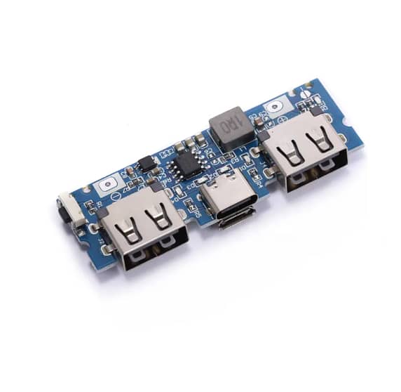 18650 Power Bank Board Dual USB 5V 2.4A Mobile Power Bank Module 0