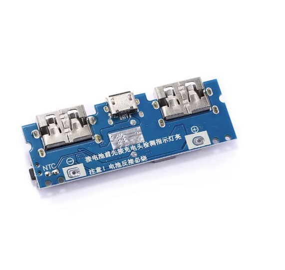 18650 Power Bank Board Dual USB 5V 2.4A Mobile Power Bank Module 2