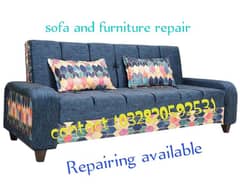 sofa and furniture repair available