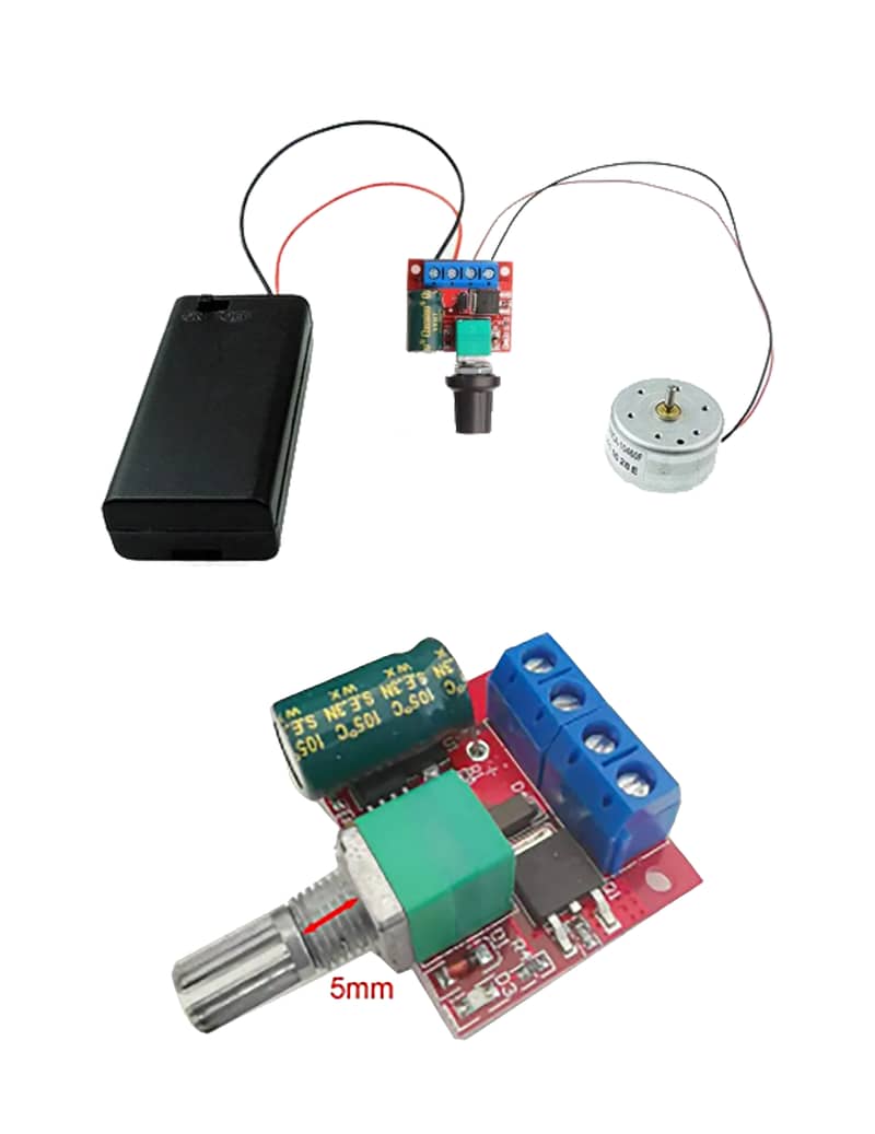 DC Motor Speed Controller Module 3V-35V 7