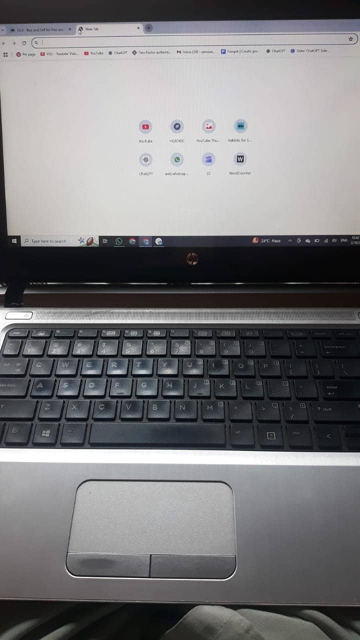 HP laptop 0