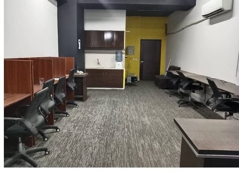 Fully furnish office Area 600 Square Feet Office Available For Rent Real Pictures In Main Boulevard Road Gulberg 3 Lahore 1