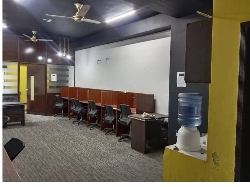 Fully furnish office Area 600 Square Feet Office Available For Rent Real Pictures In Main Boulevard Road Gulberg 3 Lahore 2