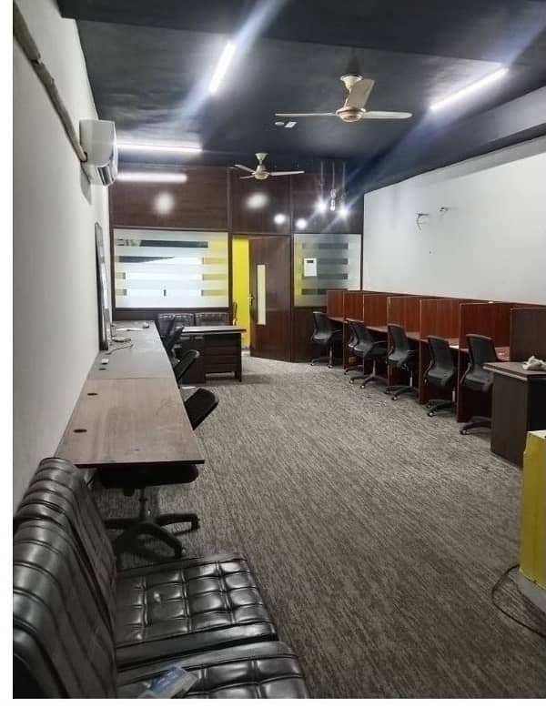 Fully furnish office Area 600 Square Feet Office Available For Rent Real Pictures In Main Boulevard Road Gulberg 3 Lahore 3