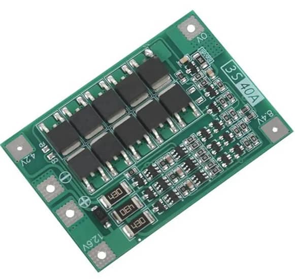 BMS 3S 20A / 40A Lithium Battery 18650 Charger Protection Board 12