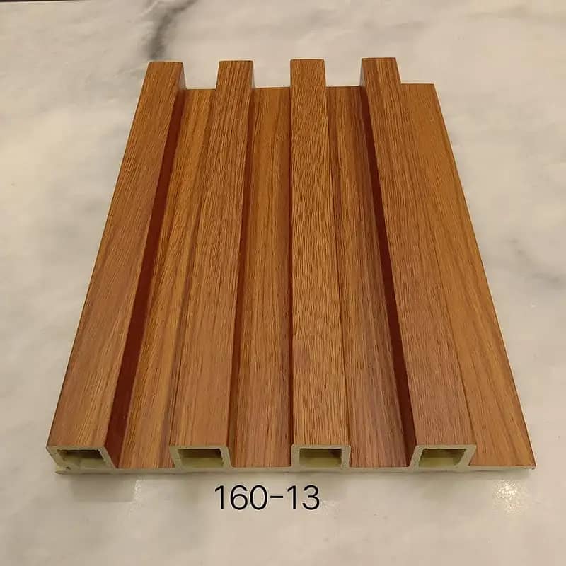 Pvc wall panel - Wpc wallpanel - Media wall - Fluted panel- Hard panel 7