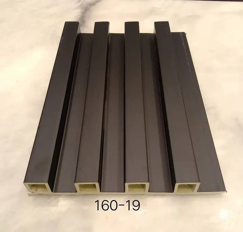 Pvc wall panel - Wpc wallpanel - Media wall - Fluted panel- Hard panel 11