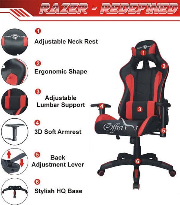 Gaming chair, PC chair, chair for gaming setup, gaming 12