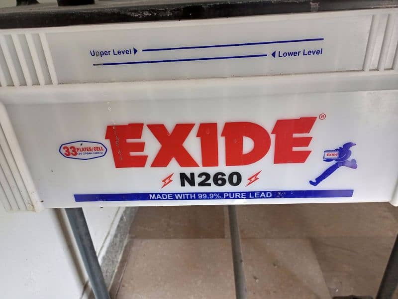 Exide batteries AH210, model260, 33 plates 0