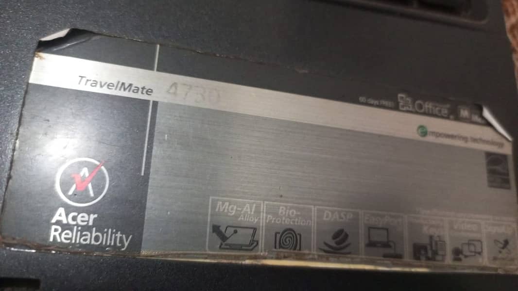 Acer travelmate 4730 in Good condition. 2