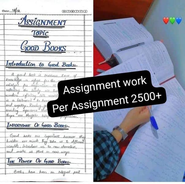 Handwriting Assignment Content Writing And Data Entry work 0