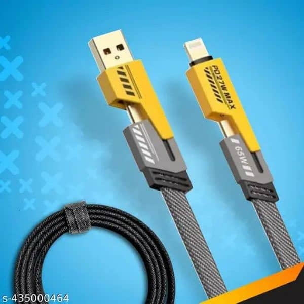 Convertable chargeing cable 3