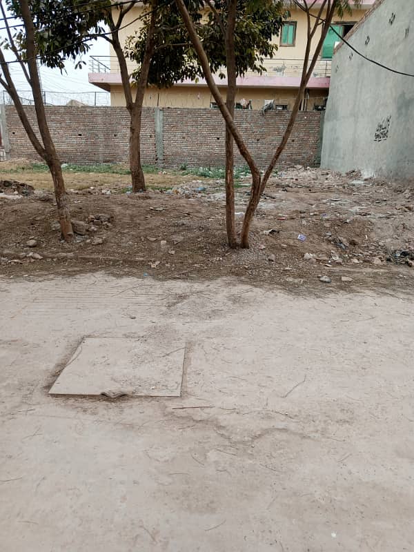 5 Marla Plot Level and Good Best Location Wazir Town Near to Gulzar e Qaid Old Airport Link Road 5