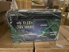 Dongjin DJDC Lithiumion Battery Desktop IP66 12V 100/200AH 6000 Cycles