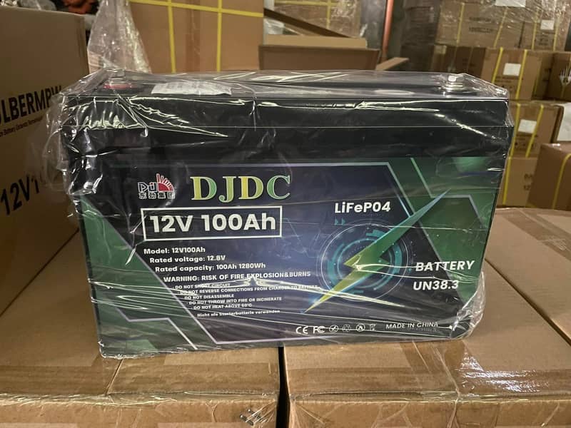 Dongjin DJDC Lithiumion Battery Desktop IP66 12V 100/200AH 6000 Cycles 0