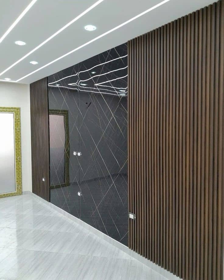 Wpc wall panel - Hard panel - Wooden panel - Fluted panel - Wall panel 8